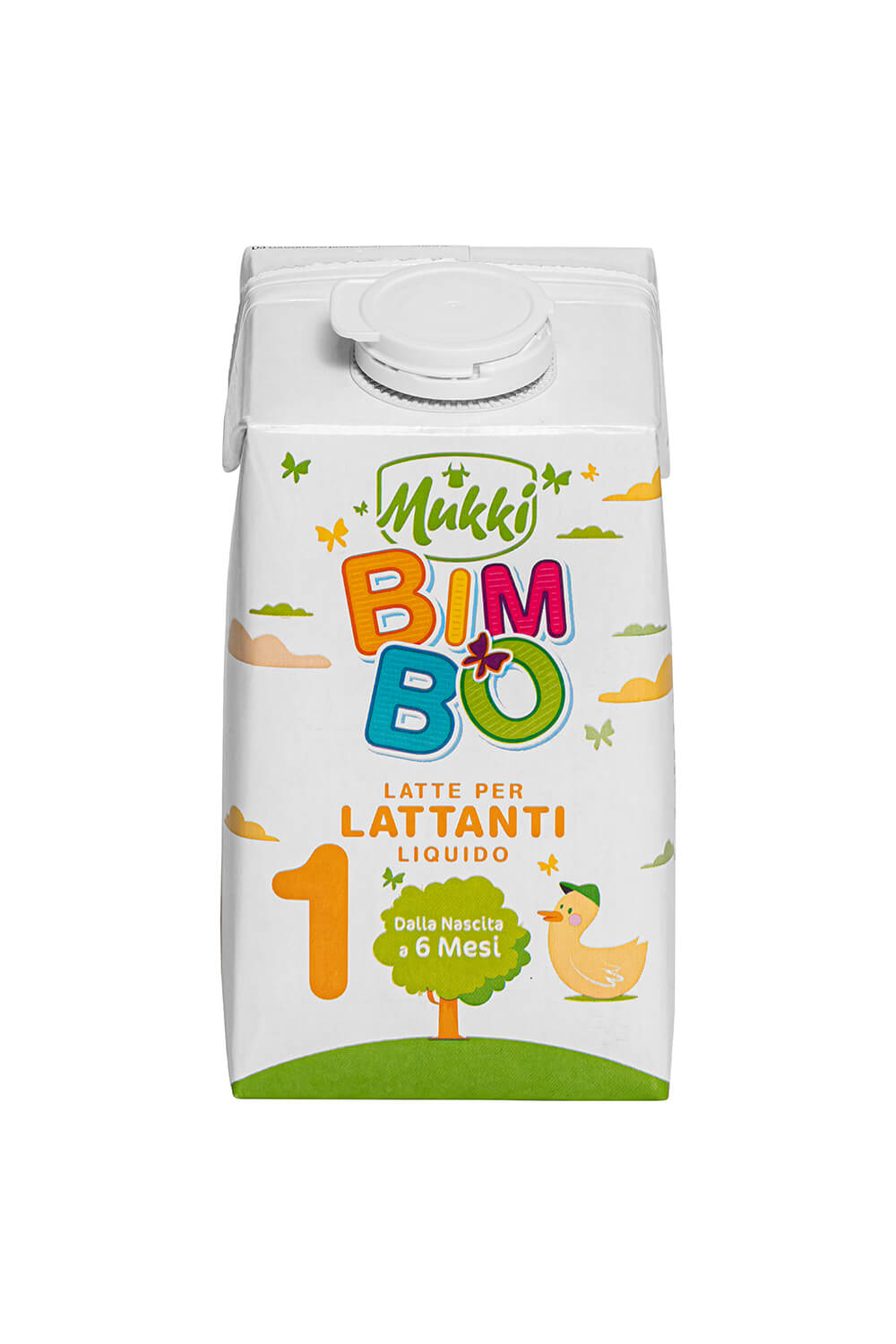 Mukki Bimbo 1 - Latte per lattanti liquido 500 ml - 12 confezioni