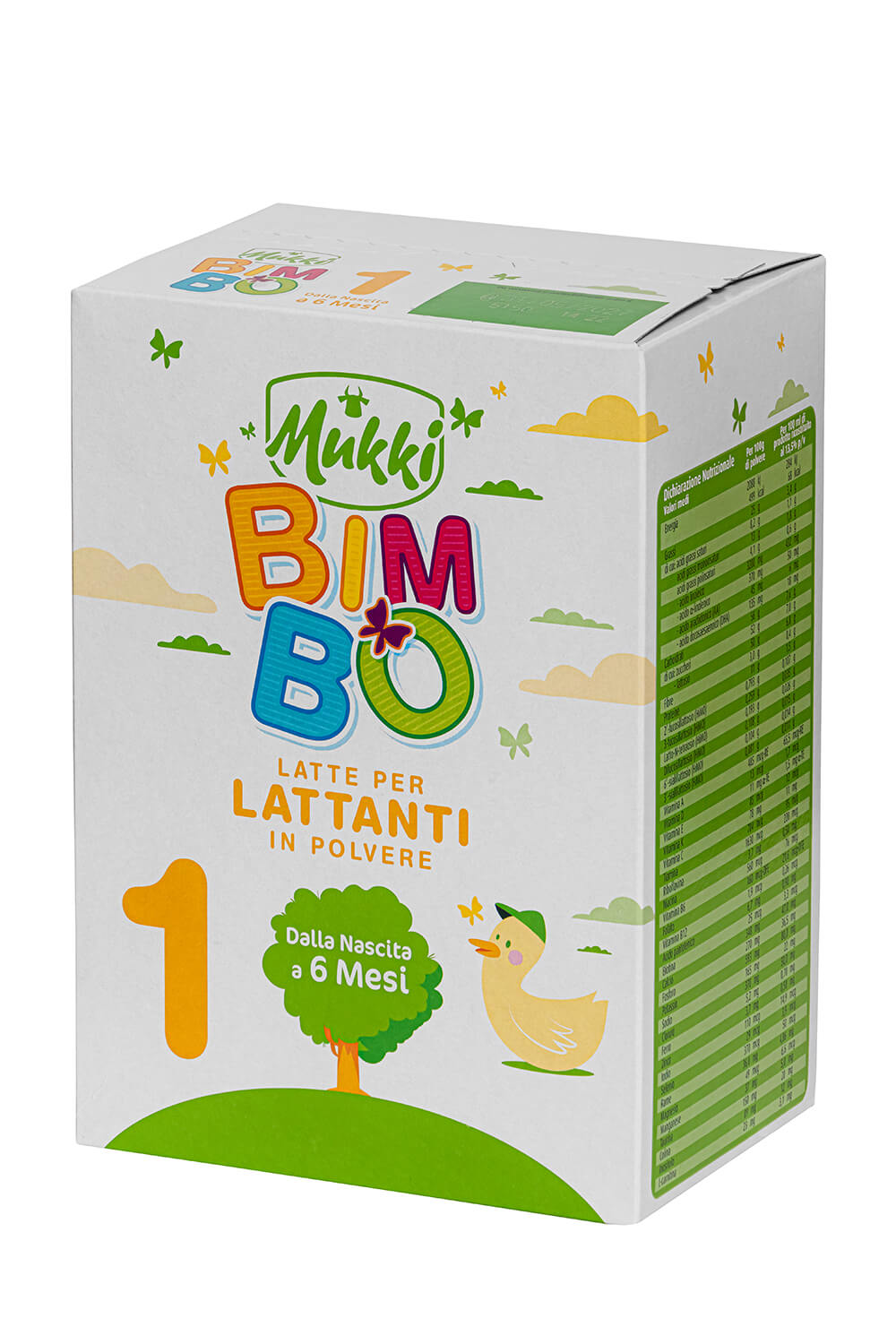 Mukki Bimbo 1 - Latte per lattanti in polvere - Confezione da 700 g