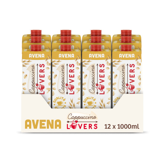 Bevanda vegetale UHT a base di avena - 12 confezioni da 1 litro